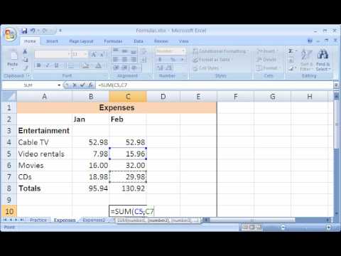 how to do statistics in excel